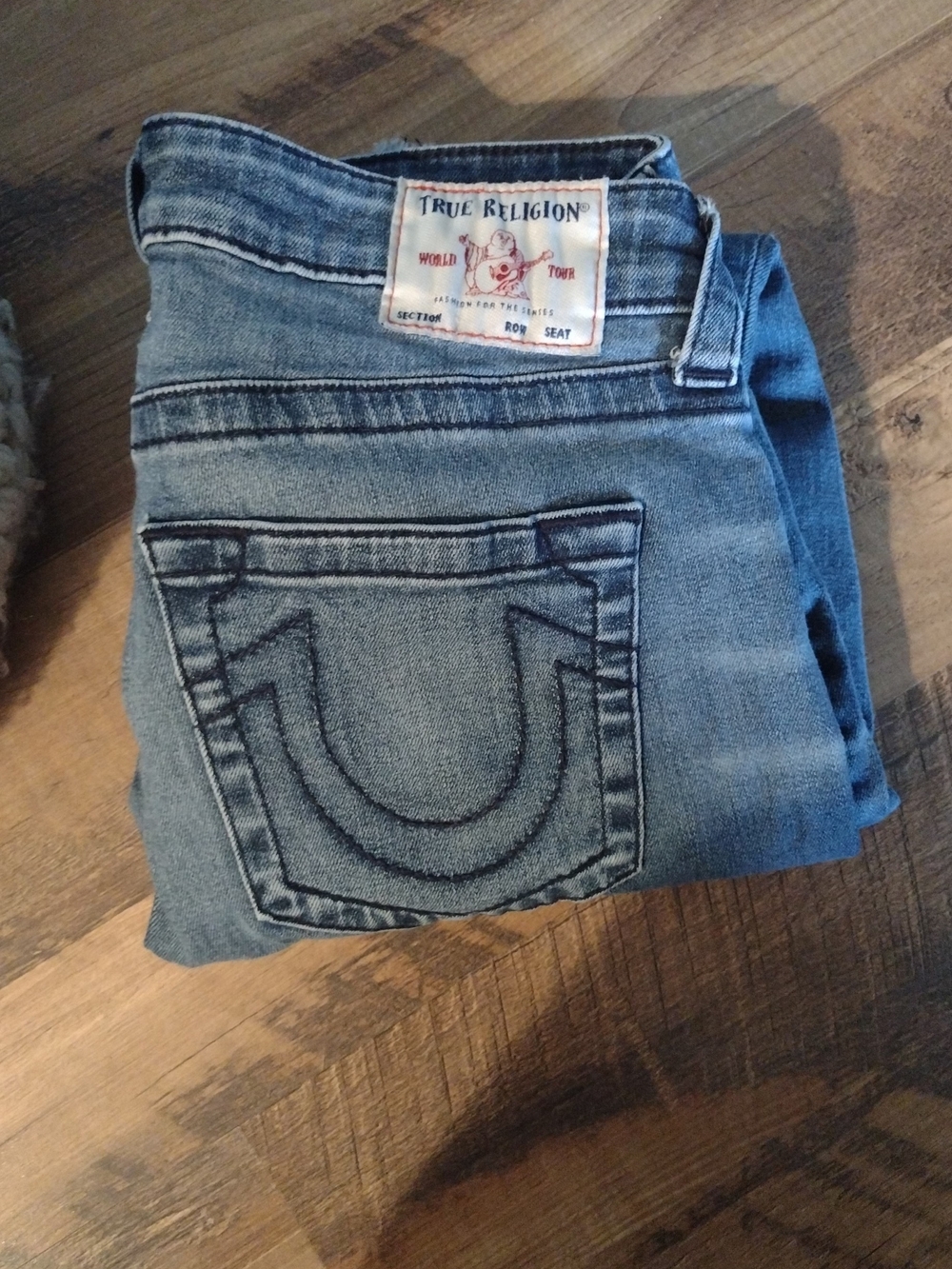 True Religion Women's Medium Blue Bootcut Jeans - Picture 6 of 8